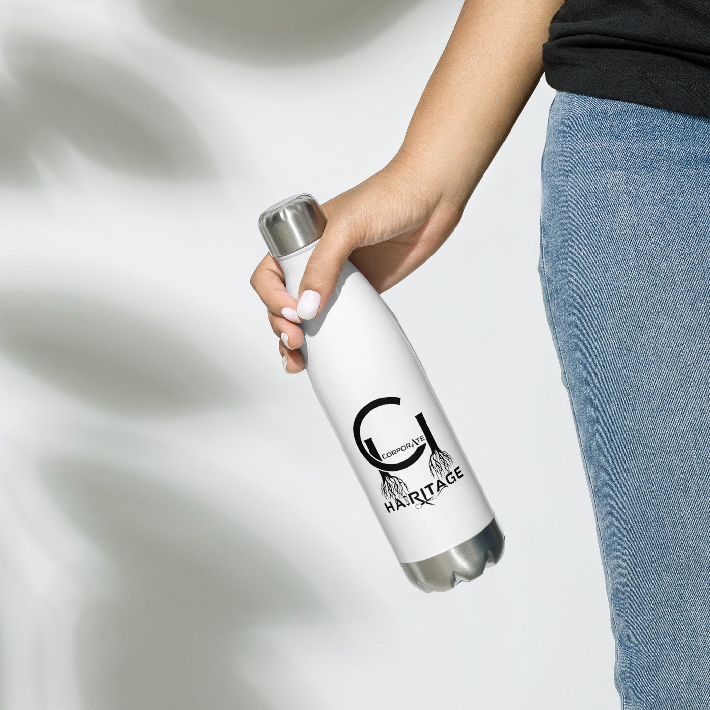 Corporate Hairitage Stainless steel water bottle